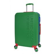 Benetton 14BNT600 Yeşil Orta Boy 60 cm Valiz