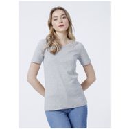 Benetton 3GA2E16A0 Bisiklet Yaka Normal Kalıp Kadın T-Shirt