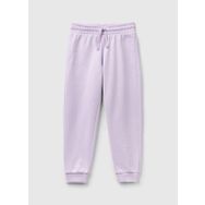 Benetton 3J68CF02H Lila Lastikli Paça Kız Çocuk Eşofman Altı