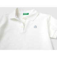 Benetton 3WG9C300O Beyaz Kız Çocuk T-Shirt