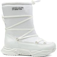 Benetton BN-30392-3256 Beyaz Kadın Bot