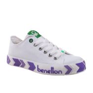 Benetton BN-30620 Lila Kadın Spor Ayakkabı