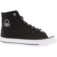 Benetton BN-30628-22y Siyah Convers Kadın Spor Ayakkabı