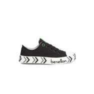 Benetton BN-30635-3374 Siyah Beyaz Çocuk Spor Ayakkabı
