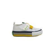 Benetton BN-30648 3394 Beyaz Sarı Çocuk Spor Ayakkabı