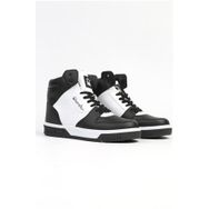 Benetton BN-31087 Siyah Beyaz Erkek Sneaker Ayakkabı