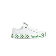 Benetton BNT-BN-30635 Beyaz Yeşil Çocuk Spor Ayakkabı