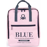 Benetton BNT03802 Pembe Kadın Sırt Çantası