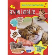 Benim Eğlenceli Çıkartma Kitabım Sevimli Kediler