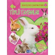 Benim Eğlenceli Çıkartma Kitabım Tüylü Tavşanlar-Parıltı Yayınları