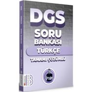 Benim Hocam 2024 DGS Türkçe Tamamı Çözümlü Soru Bankası