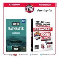Benim Hocam Taktiklerle Paragraf ve Okyanus TYT Master Matematik Soru Bankası Seti 2 Kitap