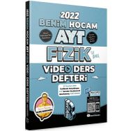 Benim Hocam Yayınları 2022 AYT Fizik Video Ders Defteri