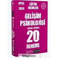 Benim Hocam Yayınları 2024 KPSS Eğitim Bilimleri Gelişim Psikolojisi Tamamı Çözümlü 24 Deneme