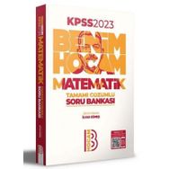 Benim Hocam Yayınları - 2024 KPSS Matematik Tamamı Video Çözümlü Soru Bankası