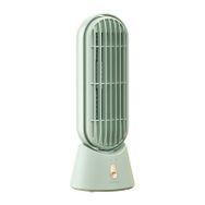 Benks Ace Tower F25 Yeşil Taşınabilir Şarjlı LED Işık Göstergeli Masaüstü Soğutucu Fan