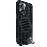 Benks Apple iPhone 14 Pro Max Karbon Magnetik Soğutucu Özellikli Telefon Kılıfı