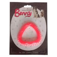 Benny Kırmızı 8x8.5 cm Üçgen Köpek Oyuncağı