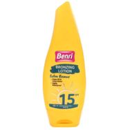 Benri 150 ml Spf15+ Bronzlaştırıcı Losyon