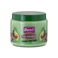Benri 500 ml Shea Butter Avokado Saç Maskesi