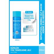 Bepanthol Derma 200 ml Yüz Temizleme Jeli + 5x3.5 gr Cilt Bakım Kremi