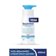 Bepanthol Derma Kuru ve Hassas Ciltler İçin 400 ml Temel Nemlendirici Günlük Vücut Losyonu