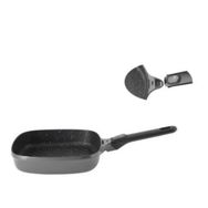 BergHoff Gem 2307431 Gri 28 cm Stay Cool Izgara Tava