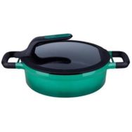BergHoff Gem Stay Cool 24 cm Açık Yeşil Kısa Tencere