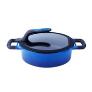 Berghoff Gem Stay Cool Mavi 24 cm Pilav Tenceresi