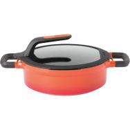 BergHoff Gem Stay-Cool Turuncu 26 cm Pilav Tenceresi