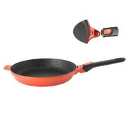 BergHoff Turuncu 28 cm Gem Çıkarılabilir Saplı Stay Cool Döküm Alüminyum Tava