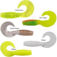 Berkley Beyaz 5 cm 20'li Powerbait Power Grubs Sahte Kurt