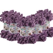 Bernam Butik Lavanta 437 Alize Puffy El Örgü İpi
