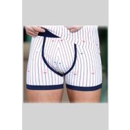 Berrak 1107 Çapa Ve Çizgi Baskı Erkek Boxer
