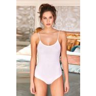 Berrak ELF568BER2081B82 Beyaz Kadın Body