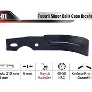 Bertolini 202-222 24 Adet Çapalama Makinesi Bıçağı