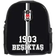 Beşiktaş 21309 Beyaz Baskılı Ana Okulu Çantası