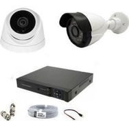 Besta BG-5203 2MP 1080P 1 İç Mekan 1 Dış Mekan Kameralı AHD Güvenlik Seti