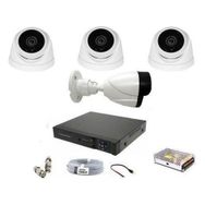 Besta BG-5206 2MP 1080P 3 İç Mekan 1 Dış Mekan Kameralı AHD Güvenlik Seti