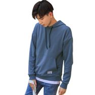 Bestgift B081CR8Q5M Mavi Göl Erkek Kapüşonlu Sweatshirt