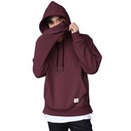 Bestgift B081CR8Q5M Şarap Kırmızı Erkek Kapüşonlu Sweatshirt