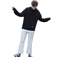 Bestgift B081CR8Q5M Siyah Erkek Kapüşonlu Sweatshirt