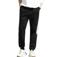 Bestgift Beam Siyah 4 Uzun Sport Erkek Pantolon