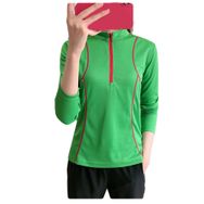 Bestgift BSGFNC1178 Uzun Kollu Yeşil Erkek T-shirt