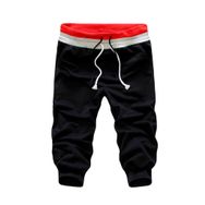 Bestgift Fitness Siyah Antreman Erkek Pantolon