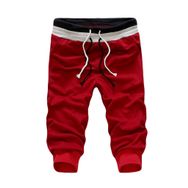 Bestgift Fitness Wein Kırmızı Antreman Erkek Pantolon