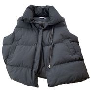Bestgift Gilets Siyah Kolsuz Kadın Yelek