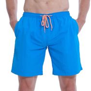 Bestgift Mavi Sky Blue Hızlı Kuruyan Spor Erkek Yazlık Şort