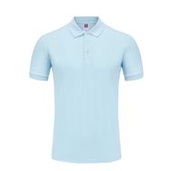 Bestgift Polo Gök Mavisi Kısa Kollu Erkek Gömlek