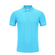 Bestgift Polo Göl Mavisi Kısa Kollu Erkek Gömlek